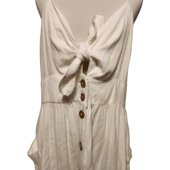 Roxy Under the Cali Sun Tie-Front Dress Size XL - Picture 5 of 8